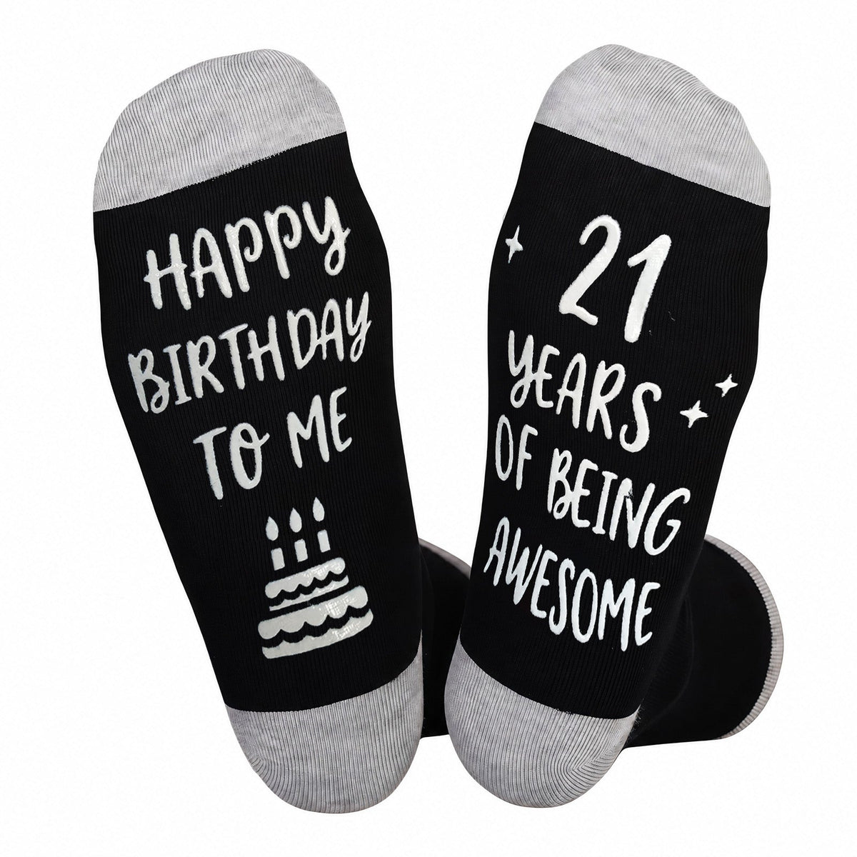Ao Yee ZGL Birthday Socks,21th 30th 40th 50th 60th Birthday Gifts for Men - 21