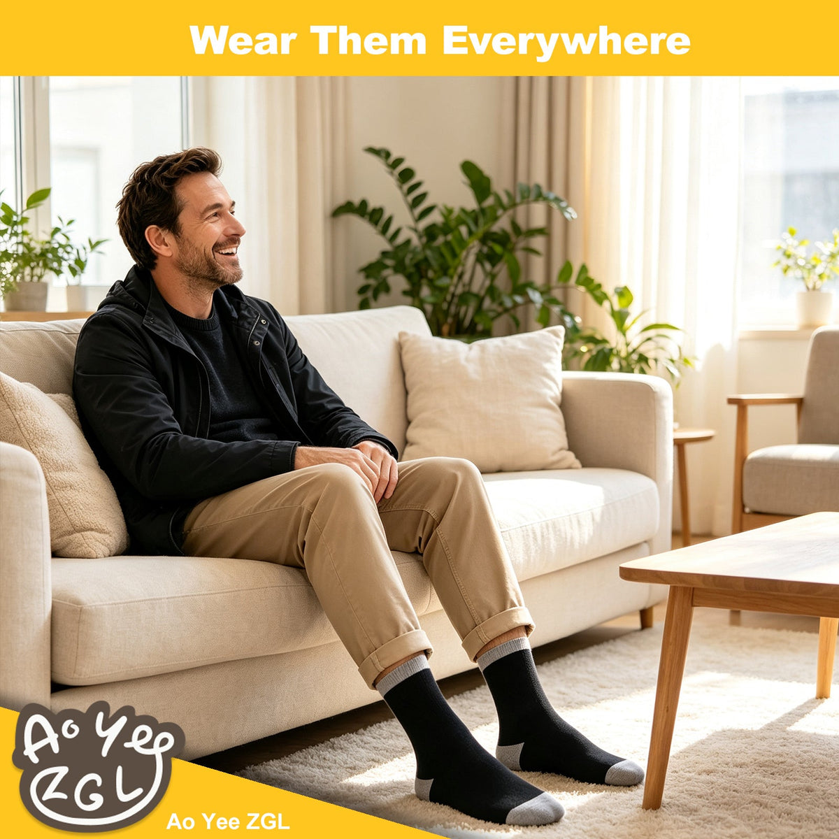 Ao Yee ZGL Birthday Socks,21th 30th 40th 50th 60th Birthday Gifts for Men - 40