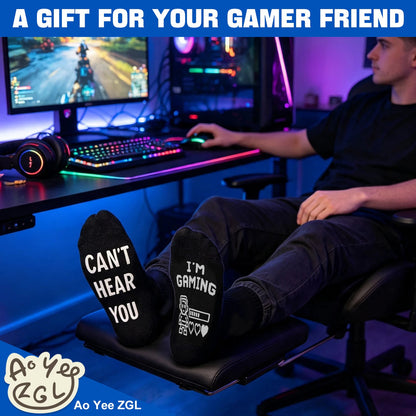 Ao Yee ZGL White Elephant Gift for Teens,Stocking Stuffer for Gaming Lovers - Cant Hear Gaming - People