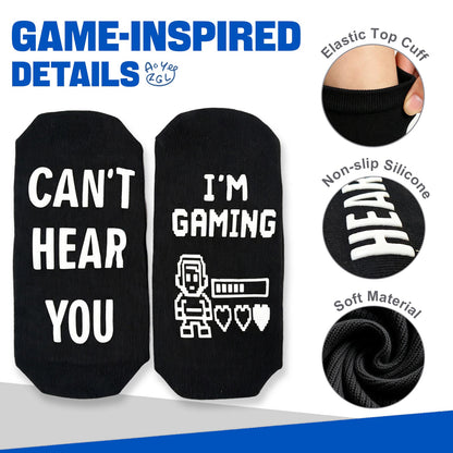 Ao Yee ZGL White Elephant Gift for Teens,Stocking Stuffer for Gaming Lovers - Cant Hear Gaming - People